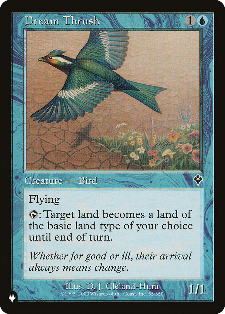 Dream Thrush [The List] | Grognard Games