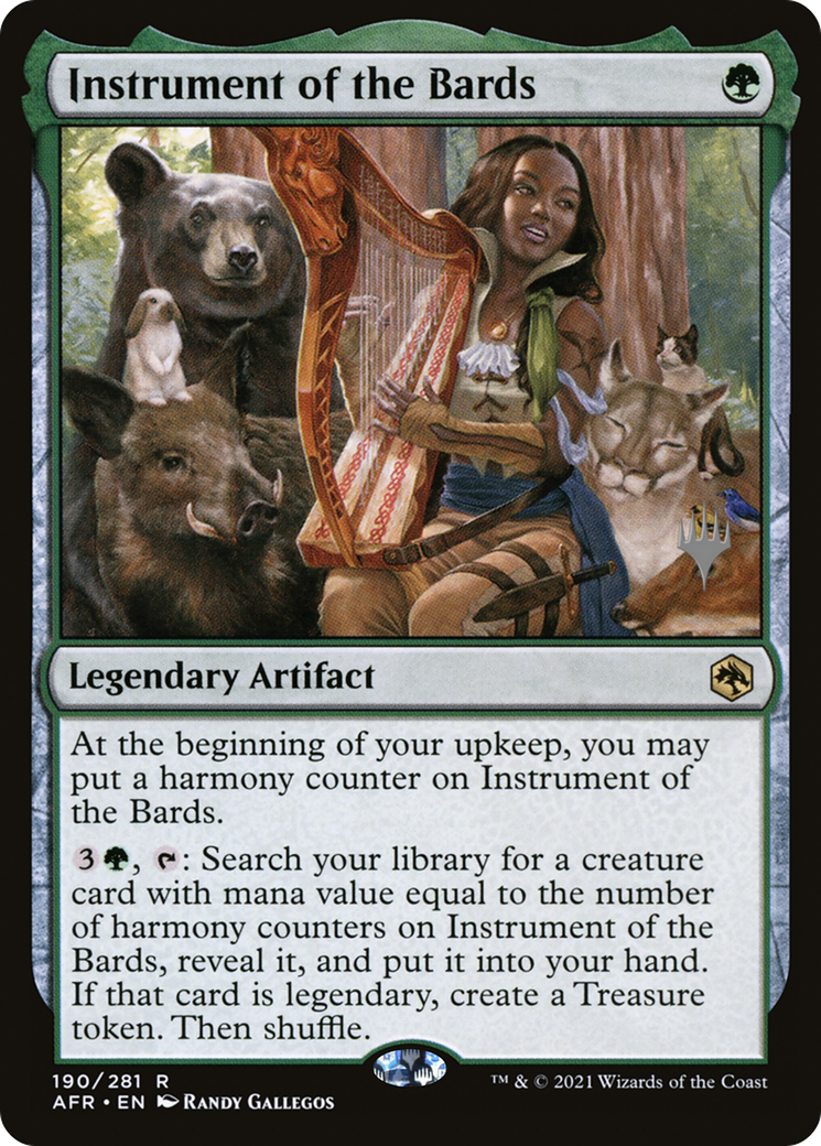 Instrument of the Bards (Promo Pack) [Dungeons & Dragons: Adventures in the Forgotten Realms Promos] | Grognard Games