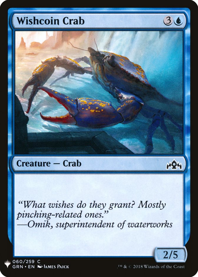 Wishcoin Crab [Mystery Booster] | Grognard Games