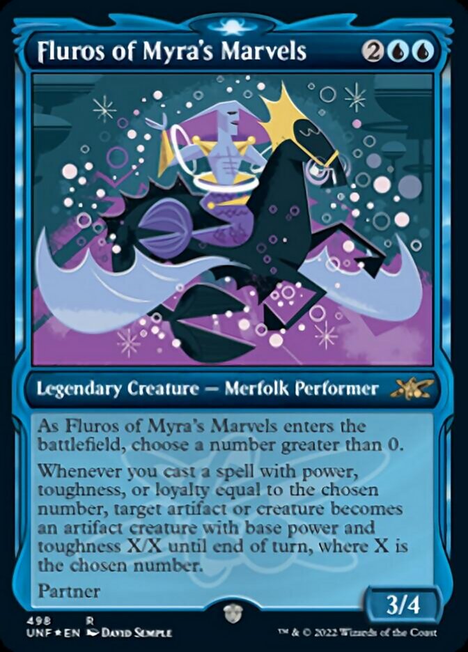 Fluros of Myra's Marvels (Showcase) (Galaxy Foil) [Unfinity] | Grognard Games