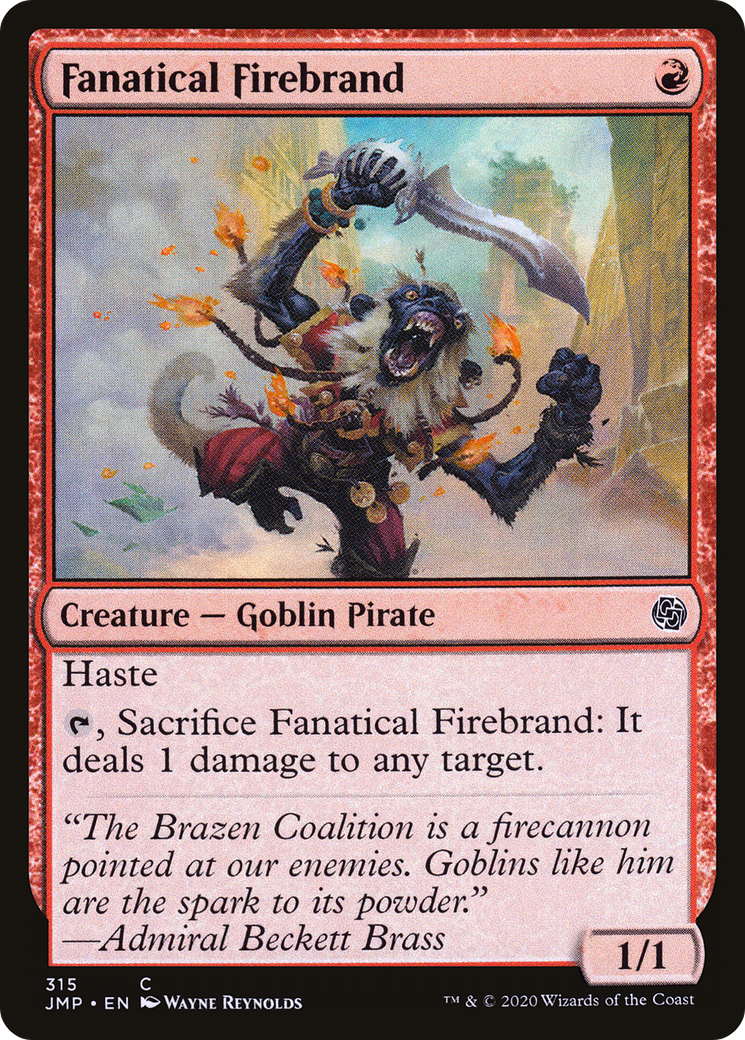 Fanatical Firebrand [Jumpstart] | Grognard Games