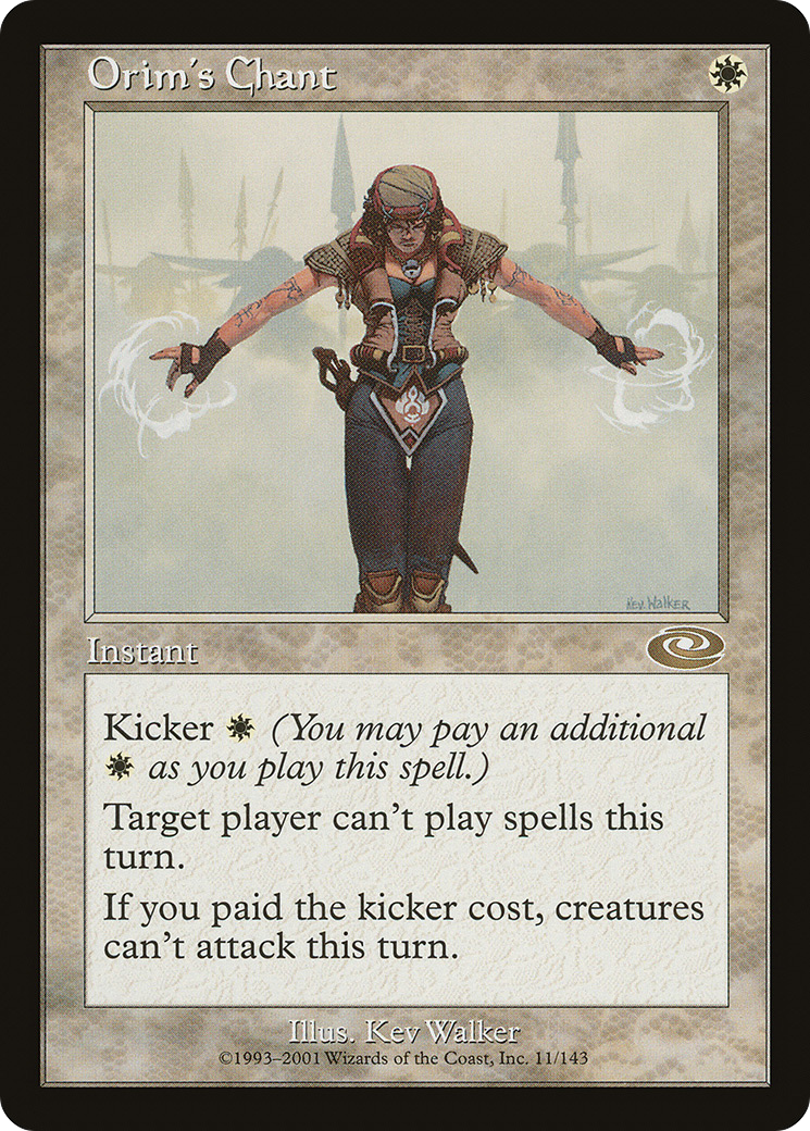 Orim's Chant (PLS-011) - Planeshift Foil | Grognard Games