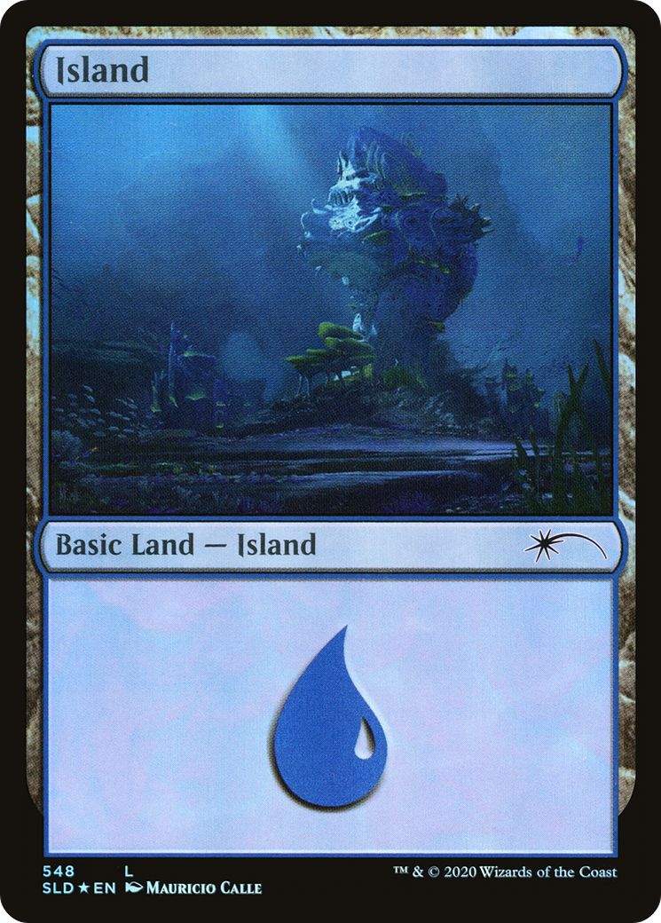 Island (Under the Sea) (548) [Secret Lair Drop Promos] | Grognard Games