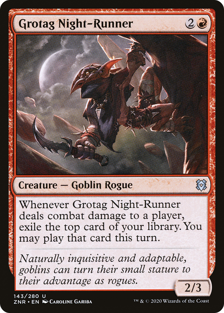 Grotag Night-Runner [Zendikar Rising] | Grognard Games