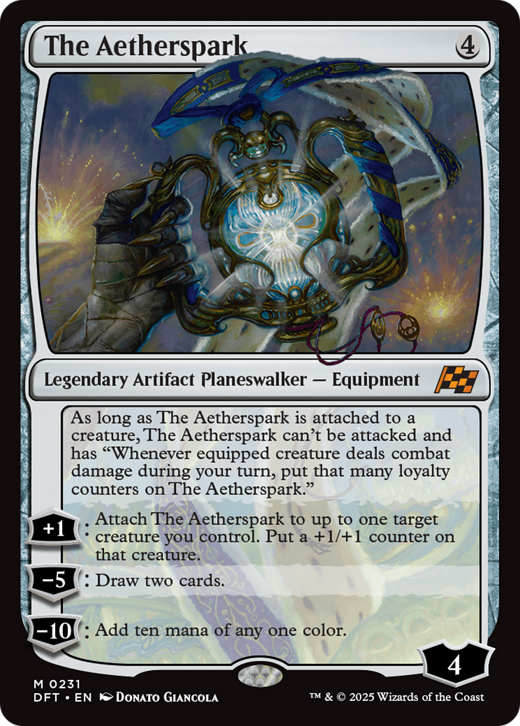 The Aetherspark (DFT-231) - Aetherdrift | Grognard Games
