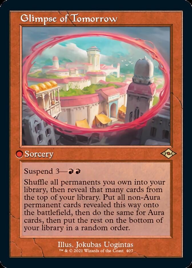 Glimpse of Tomorrow (Retro Foil Etched) [Modern Horizons 2] | Grognard Games