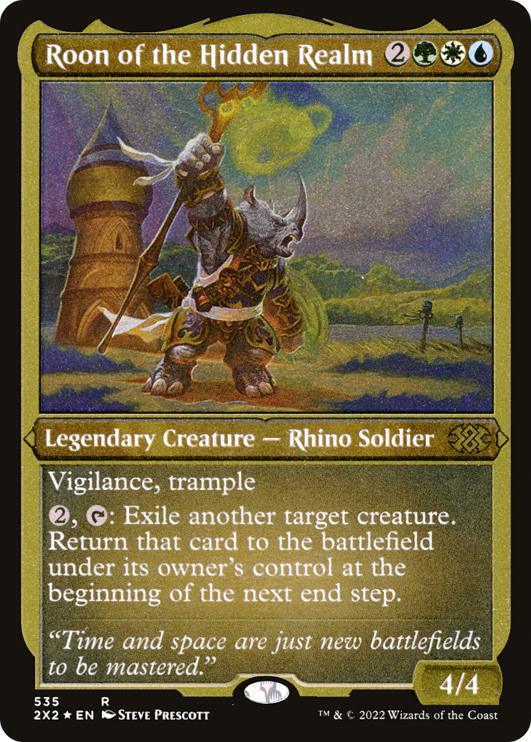Roon of the Hidden Realm (Foil Etched) (2X2-535) - Double Masters 2022 Foil | Grognard Games