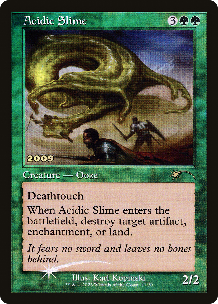 Acidic Slime [30th Anniversary Promos] | Grognard Games