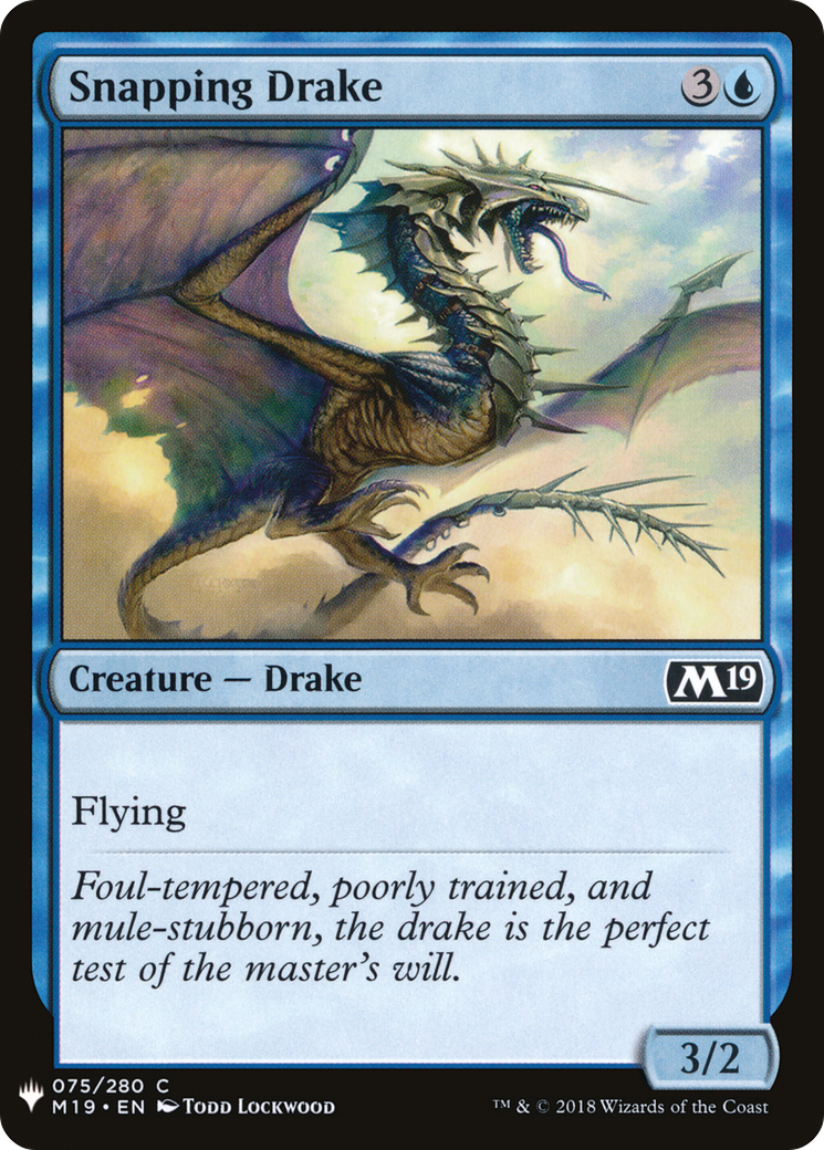 Snapping Drake [Mystery Booster] | Grognard Games