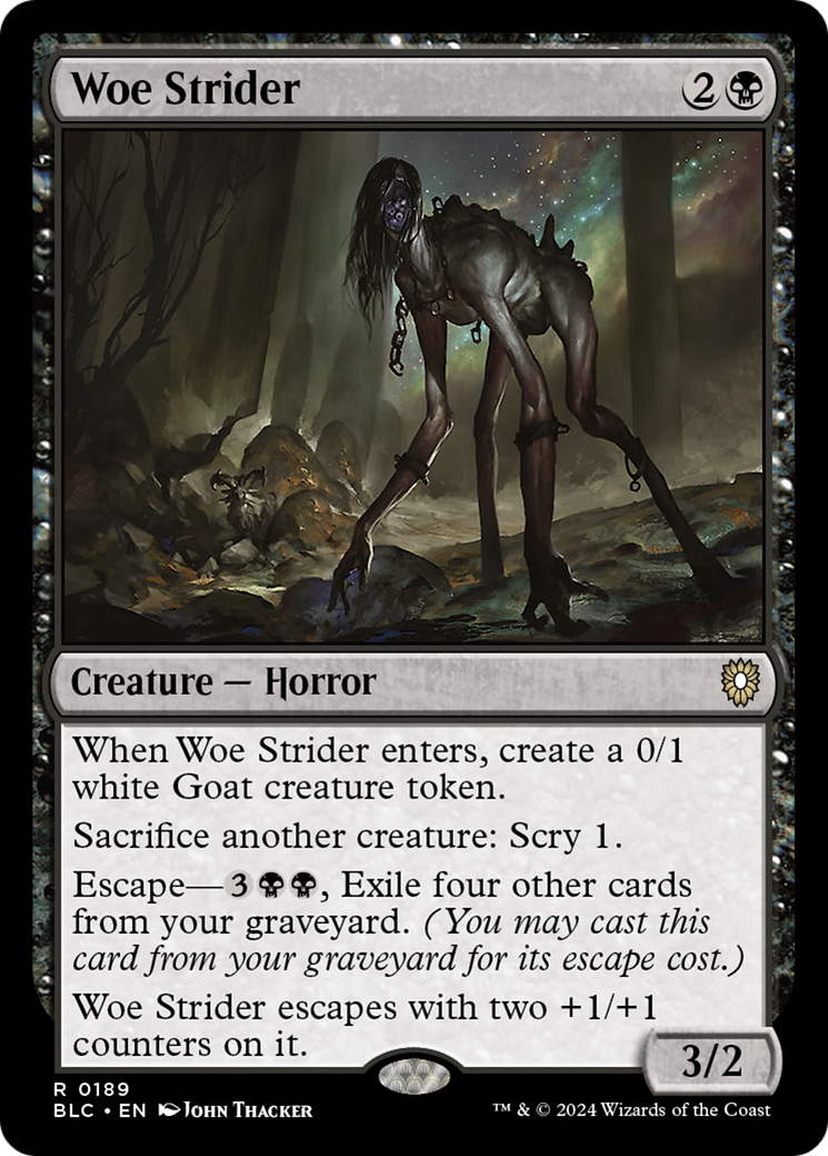 Woe Strider [Bloomburrow Commander] | Grognard Games