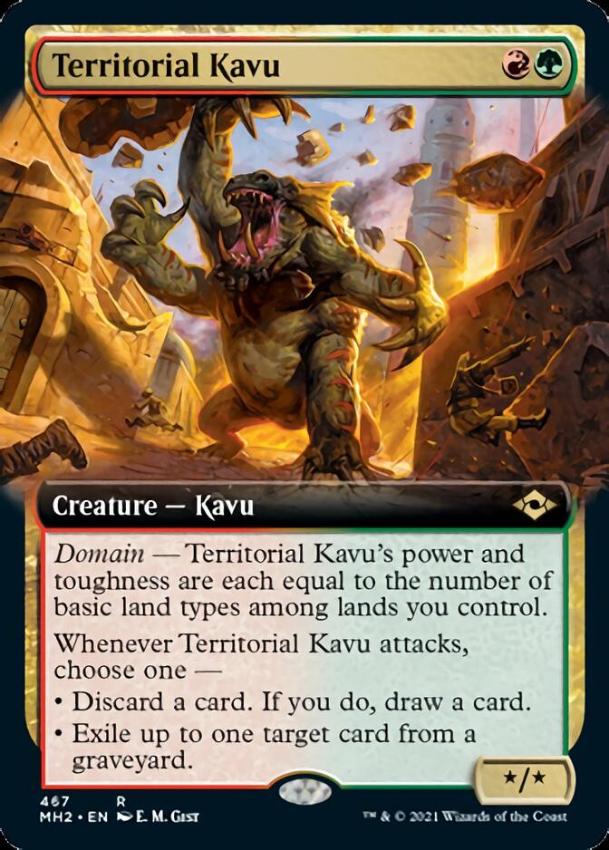 Territorial Kavu (Extended Art) [Modern Horizons 2] | Grognard Games