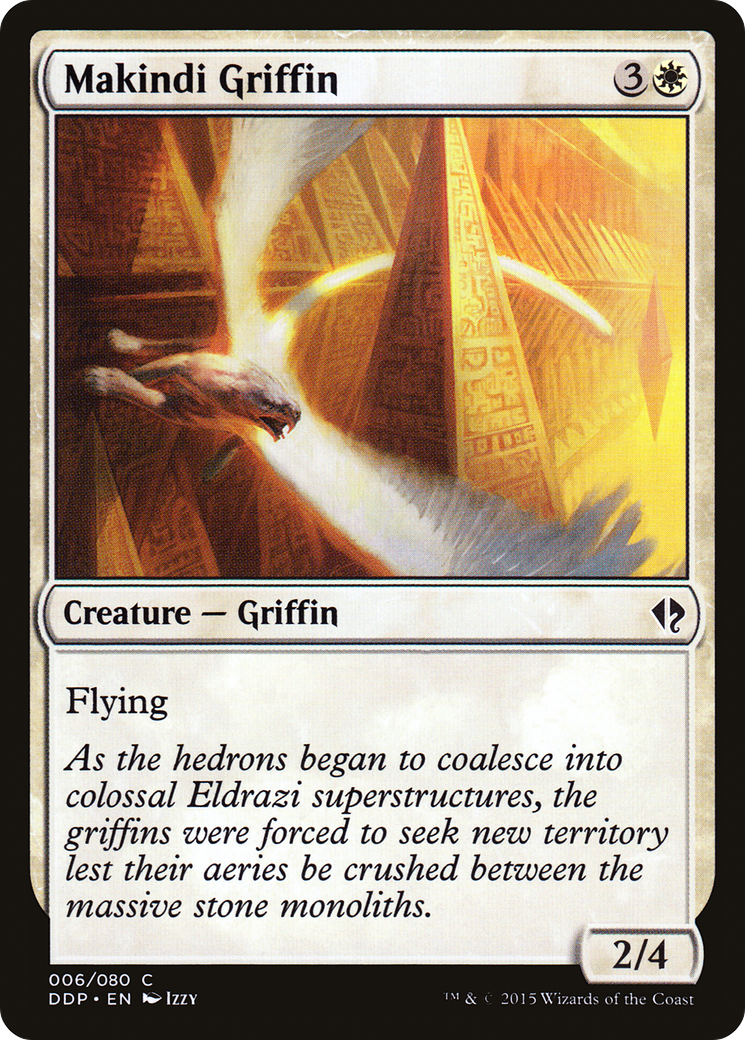 Makindi Griffin [Duel Decks: Zendikar vs. Eldrazi] | Grognard Games