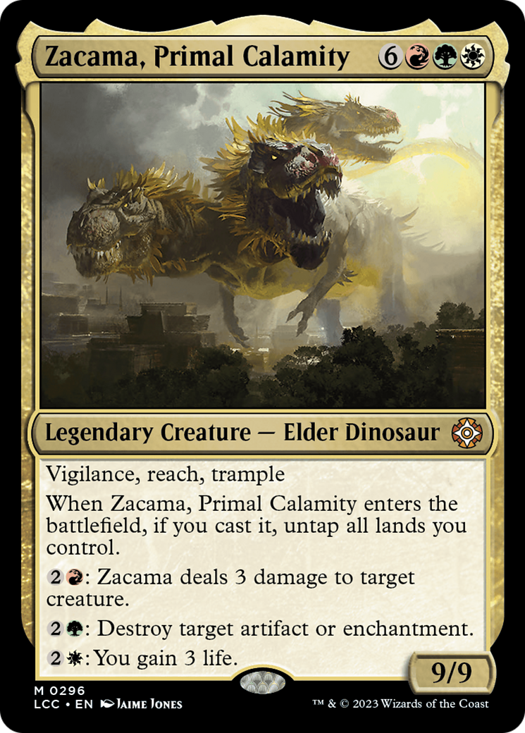 Zacama, Primal Calamity [The Lost Caverns of Ixalan Commander] | Grognard Games