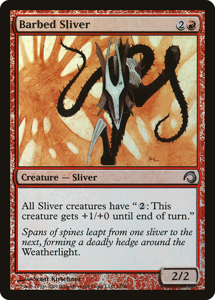 Barbed Sliver [Premium Deck Series: Slivers] | Grognard Games