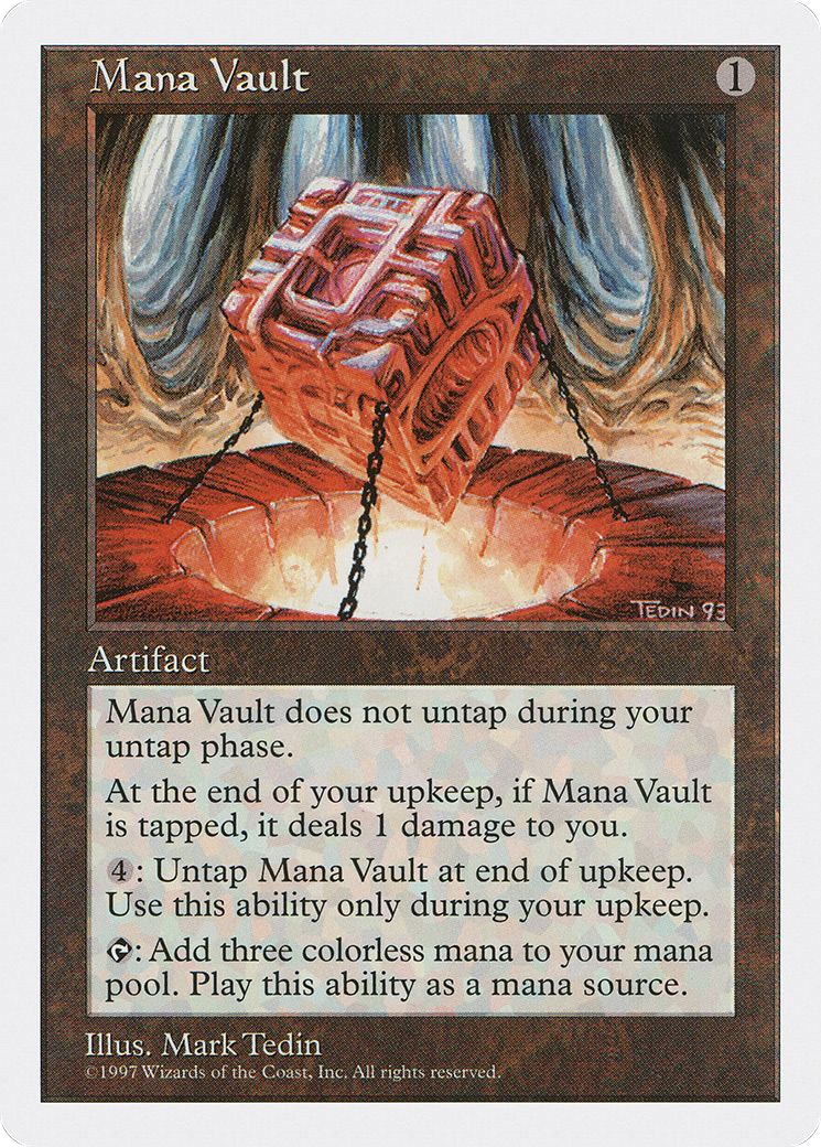Mana Vault [Fifth Edition] | Grognard Games