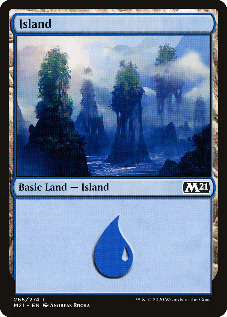 Island (265) [Core Set 2021] | Grognard Games