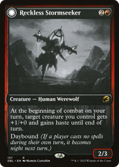 Reckless Stormseeker // Storm-Charged Slasher [Innistrad: Double Feature] | Grognard Games