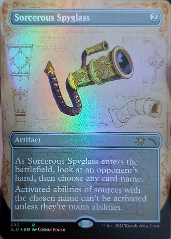 Sorcerous Spyglass (Blueprint) [Secret Lair Drop Promos] | Grognard Games