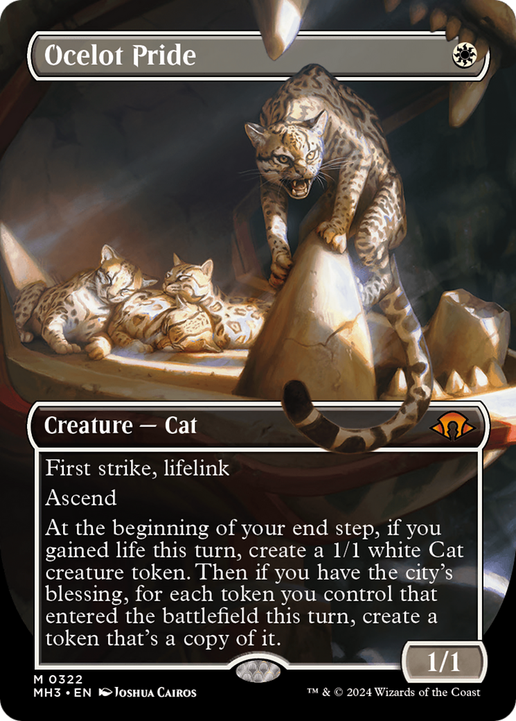 Ocelot Pride (Borderless) [Modern Horizons 3] | Grognard Games