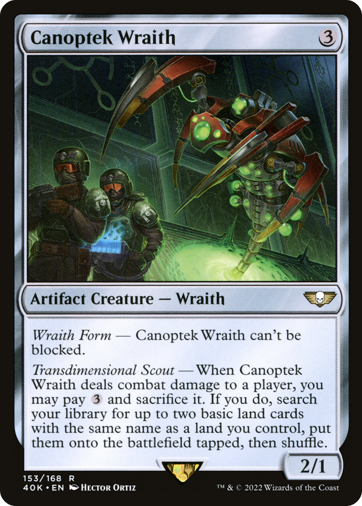Canoptek Wraith [Universes Beyond: Warhammer 40,000] | Grognard Games