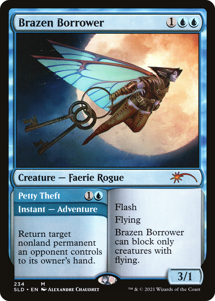Brazen Borrower // Petty Theft [Secret Lair Drop Series] | Grognard Games
