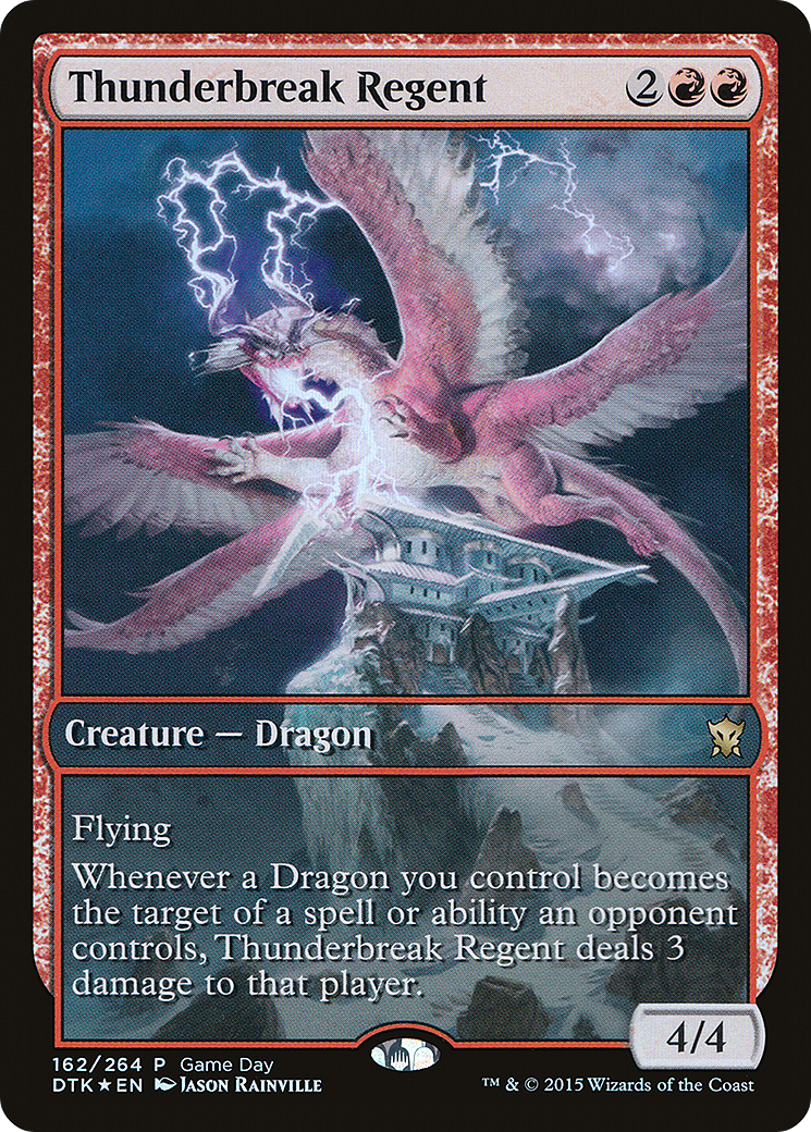 Thunderbreak Regent (Game Day) [Dragons of Tarkir Promos] | Grognard Games