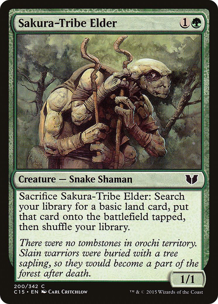 Sakura-Tribe Elder [Commander 2015] | Grognard Games