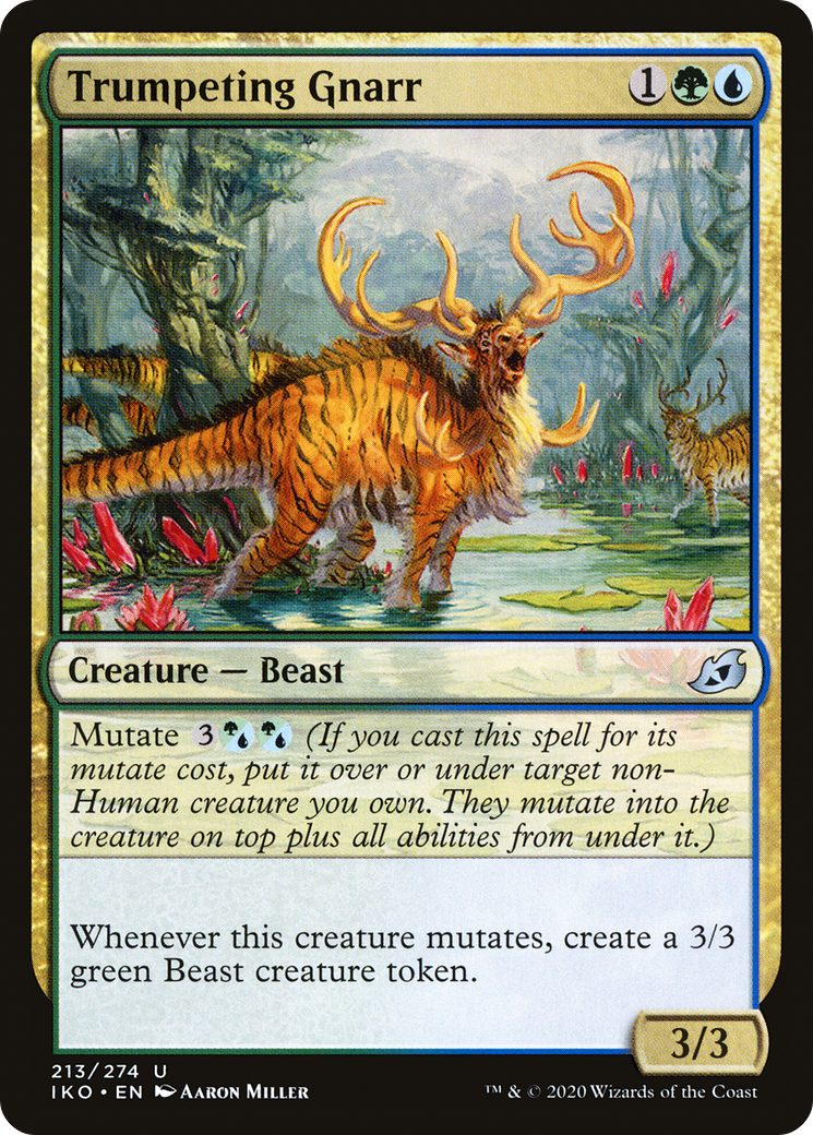 Trumpeting Gnarr [Ikoria: Lair of Behemoths] | Grognard Games