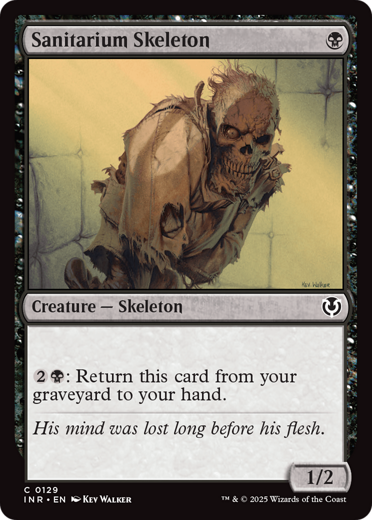 Sanitarium Skeleton [Innistrad Remastered] | Grognard Games