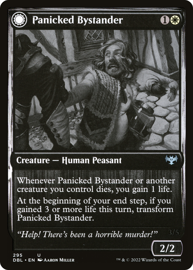 Panicked Bystander // Cackling Culprit [Innistrad: Double Feature] | Grognard Games
