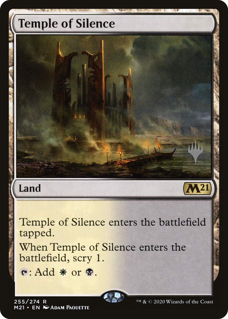 Temple of Silence (Promo Pack) [Core Set 2021 Promos] | Grognard Games
