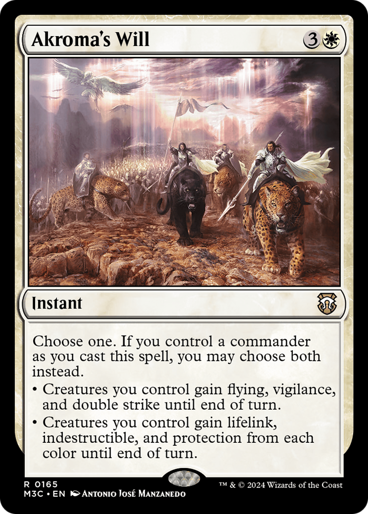 Akroma's Will [Modern Horizons 3 Commander] | Grognard Games