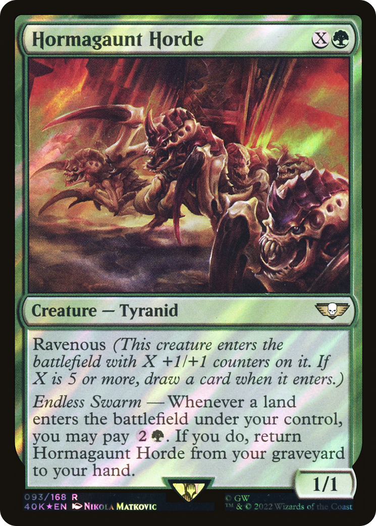 Hormagaunt Horde (Surge Foil) [Universes Beyond: Warhammer 40,000] | Grognard Games