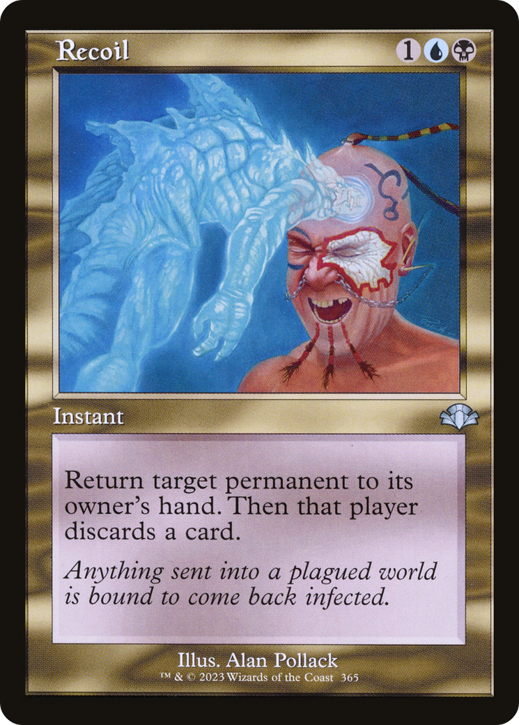 Recoil (Retro) [Dominaria Remastered] | Grognard Games