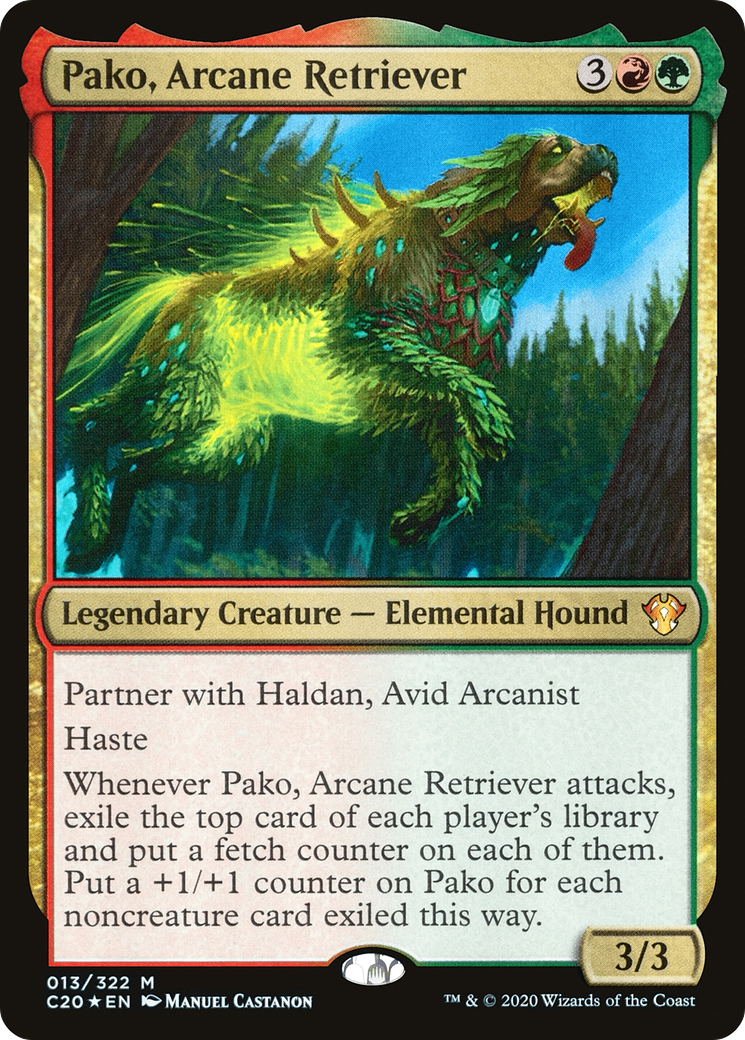 Pako, Arcane Retriever [Commander 2020] | Grognard Games