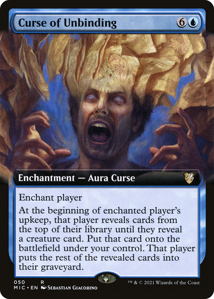 Curse of Unbinding (Extended) [Innistrad: Midnight Hunt Commander] | Grognard Games