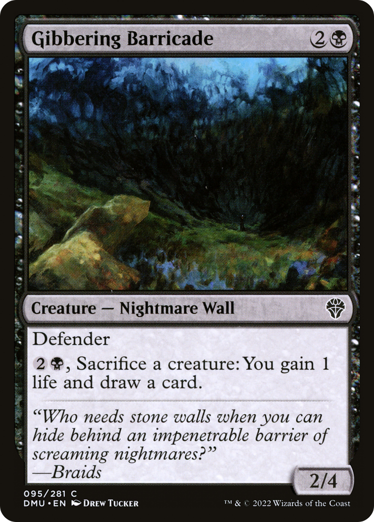 Gibbering Barricade [Dominaria United] | Grognard Games