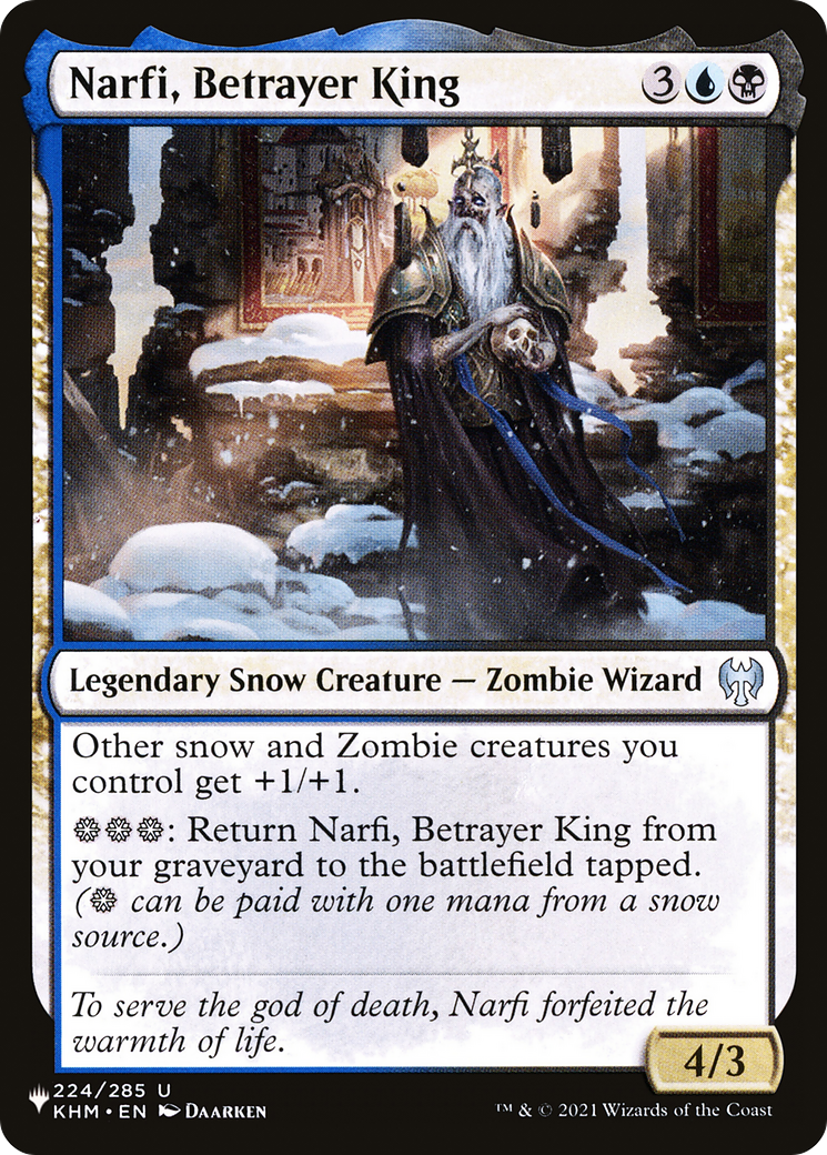 Narfi, Betrayer King [The List] | Grognard Games