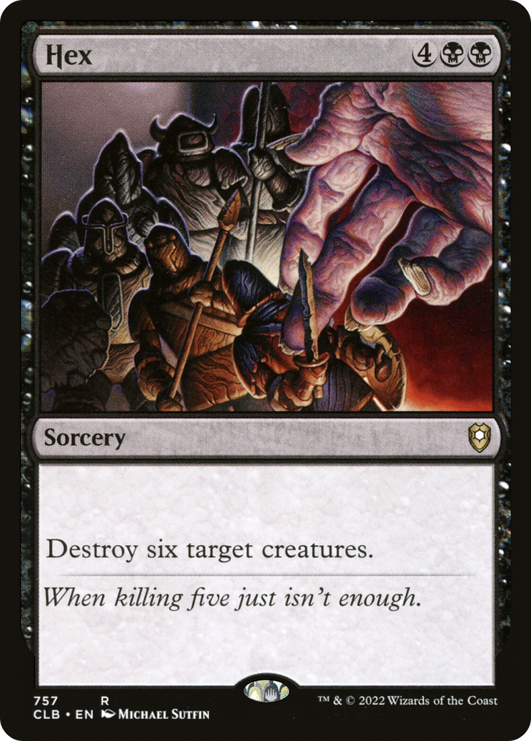 Hex [Commander Legends: Battle for Baldur's Gate] | Grognard Games