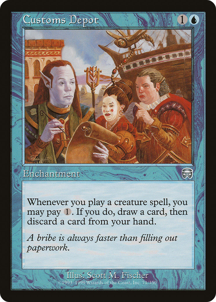 Customs Depot [Mercadian Masques] | Grognard Games