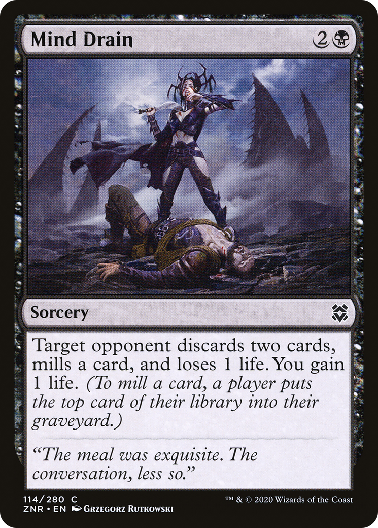 Mind Drain [Zendikar Rising] | Grognard Games
