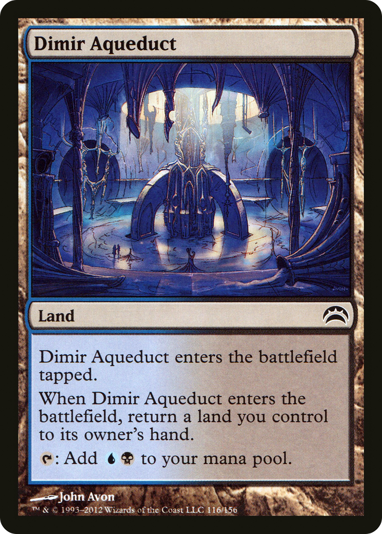 Dimir Aqueduct (PC2-116) - Planechase 2012 Foil | Grognard Games