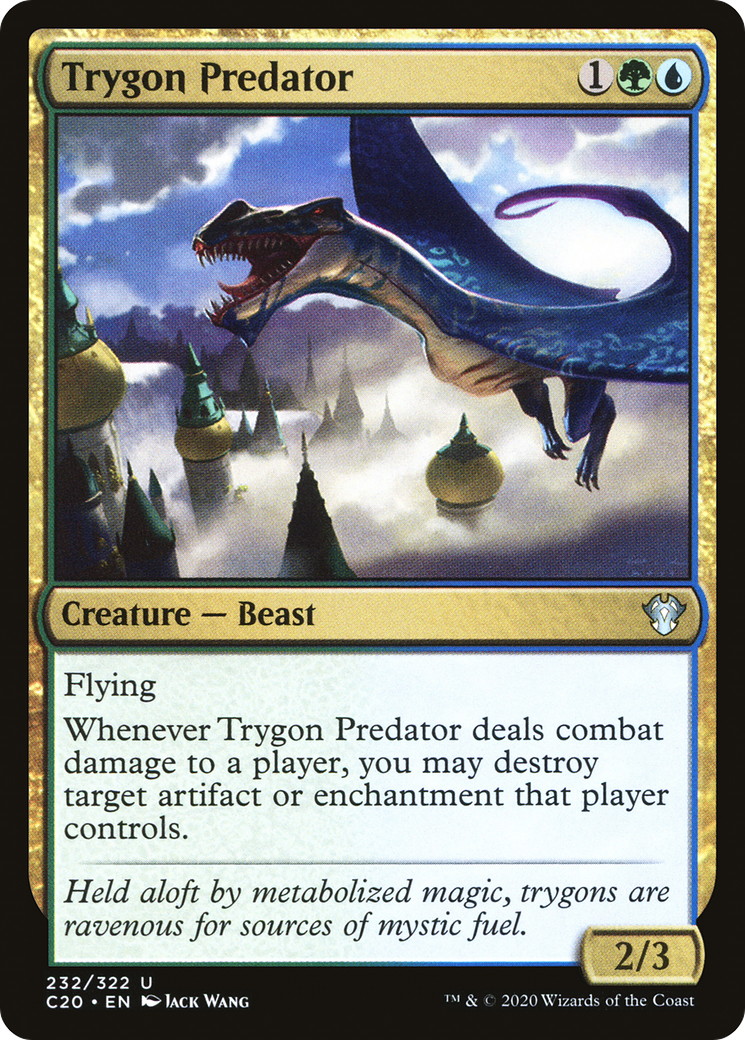 Trygon Predator [Commander 2020] | Grognard Games