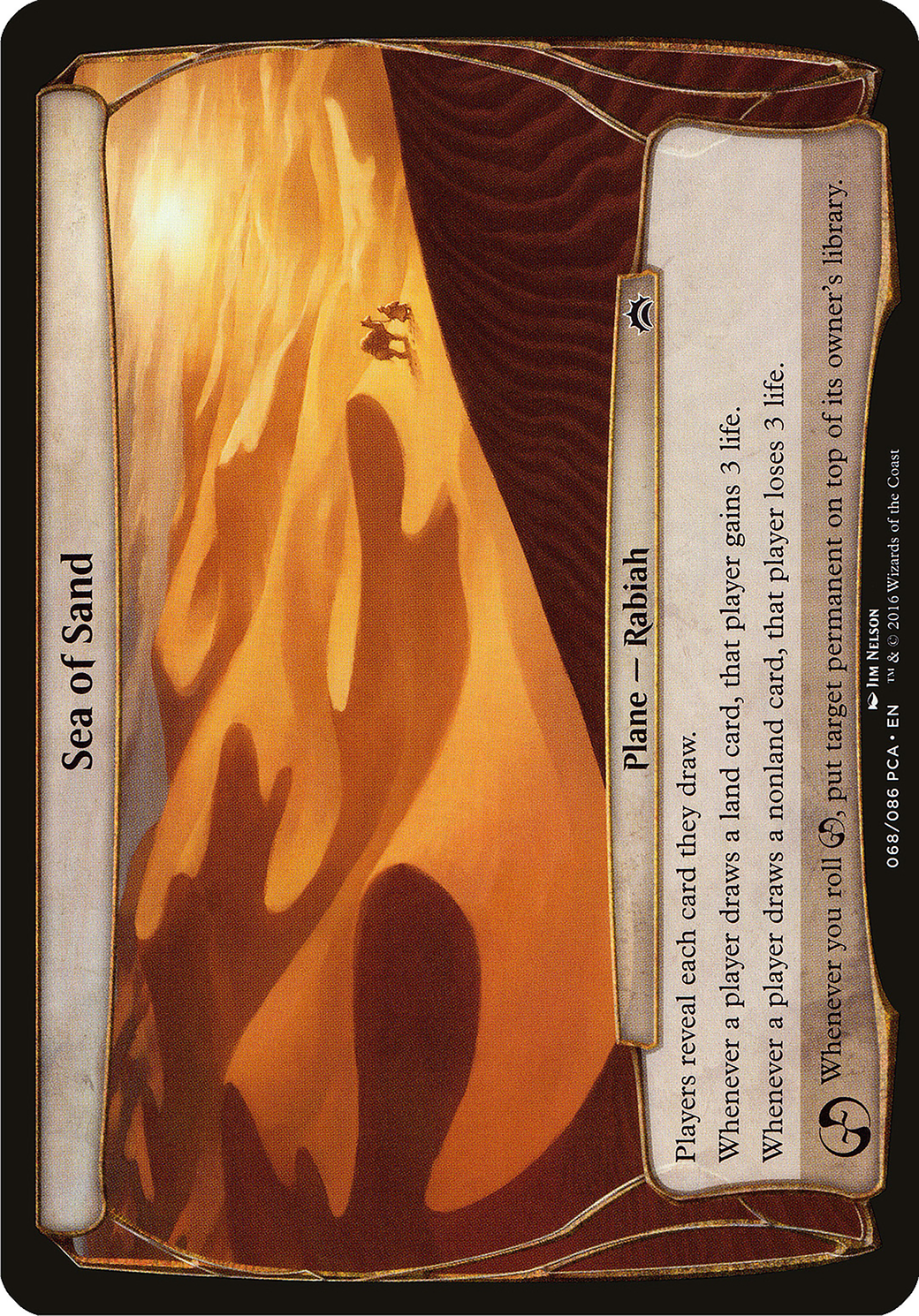 Sea of Sand (Planes) [Planechase Anthology Planes] | Grognard Games