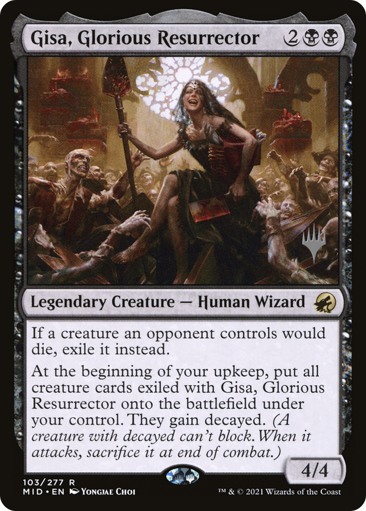 Gisa, Glorious Resurrector (Promo Pack) [Innistrad: Midnight Hunt Promos] | Grognard Games
