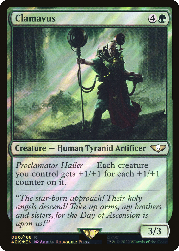 Clamavus (Surge Foil) [Universes Beyond: Warhammer 40,000] | Grognard Games