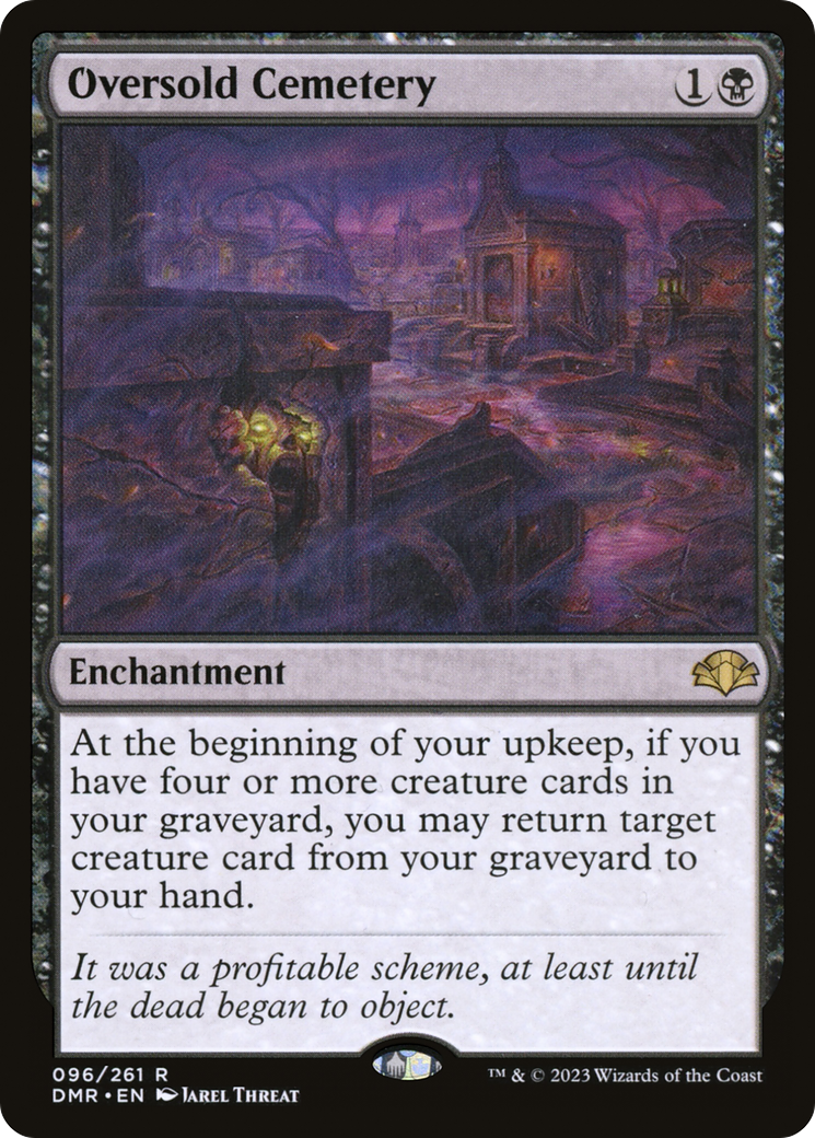 Oversold Cemetery [Dominaria Remastered] | Grognard Games