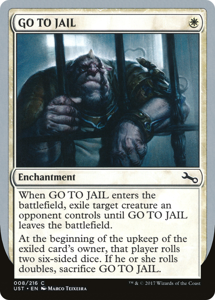 GO TO JAIL [Unstable] | Grognard Games
