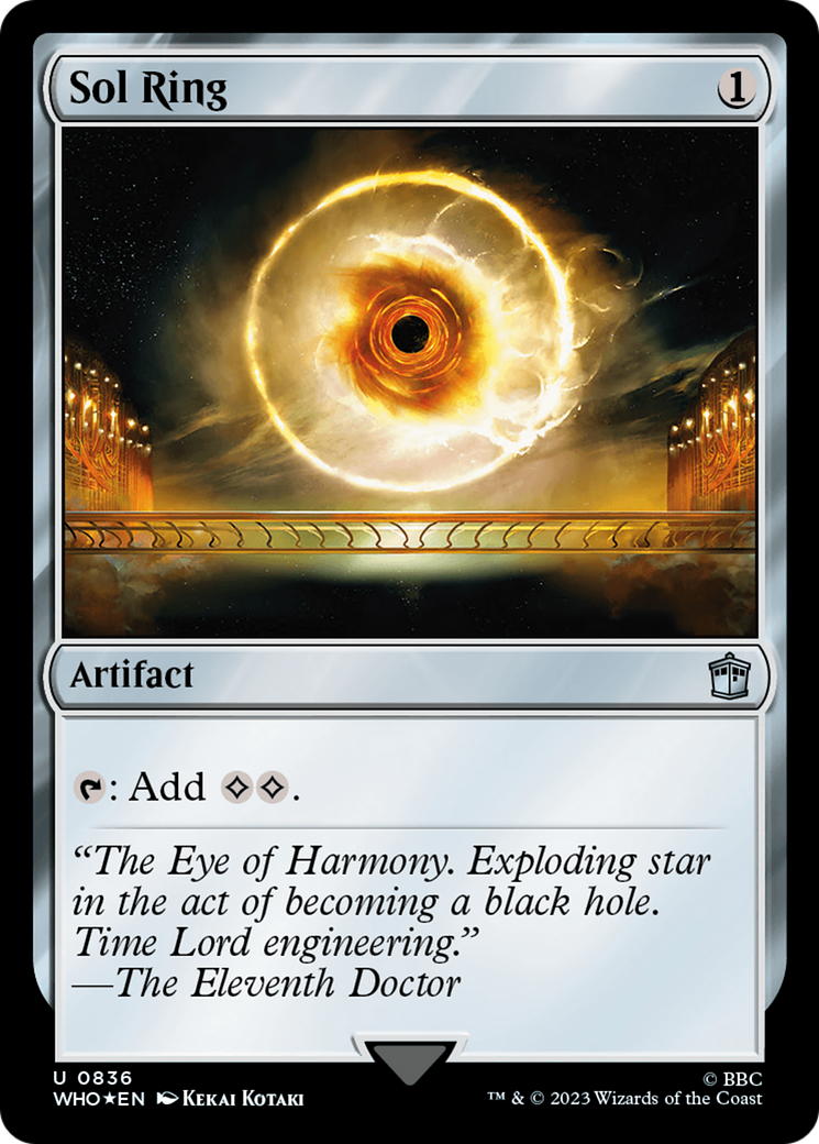 Sol Ring (Surge Foil) [Doctor Who] | Grognard Games
