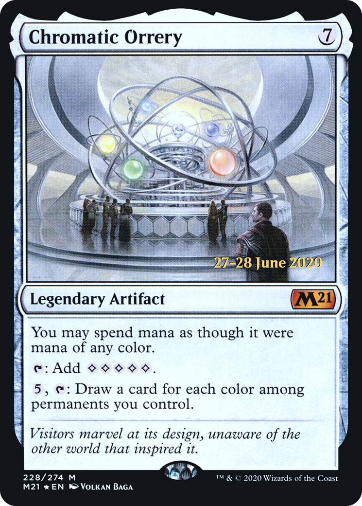 Chromatic Orrery  [Core Set 2021 Prerelease Promos] | Grognard Games